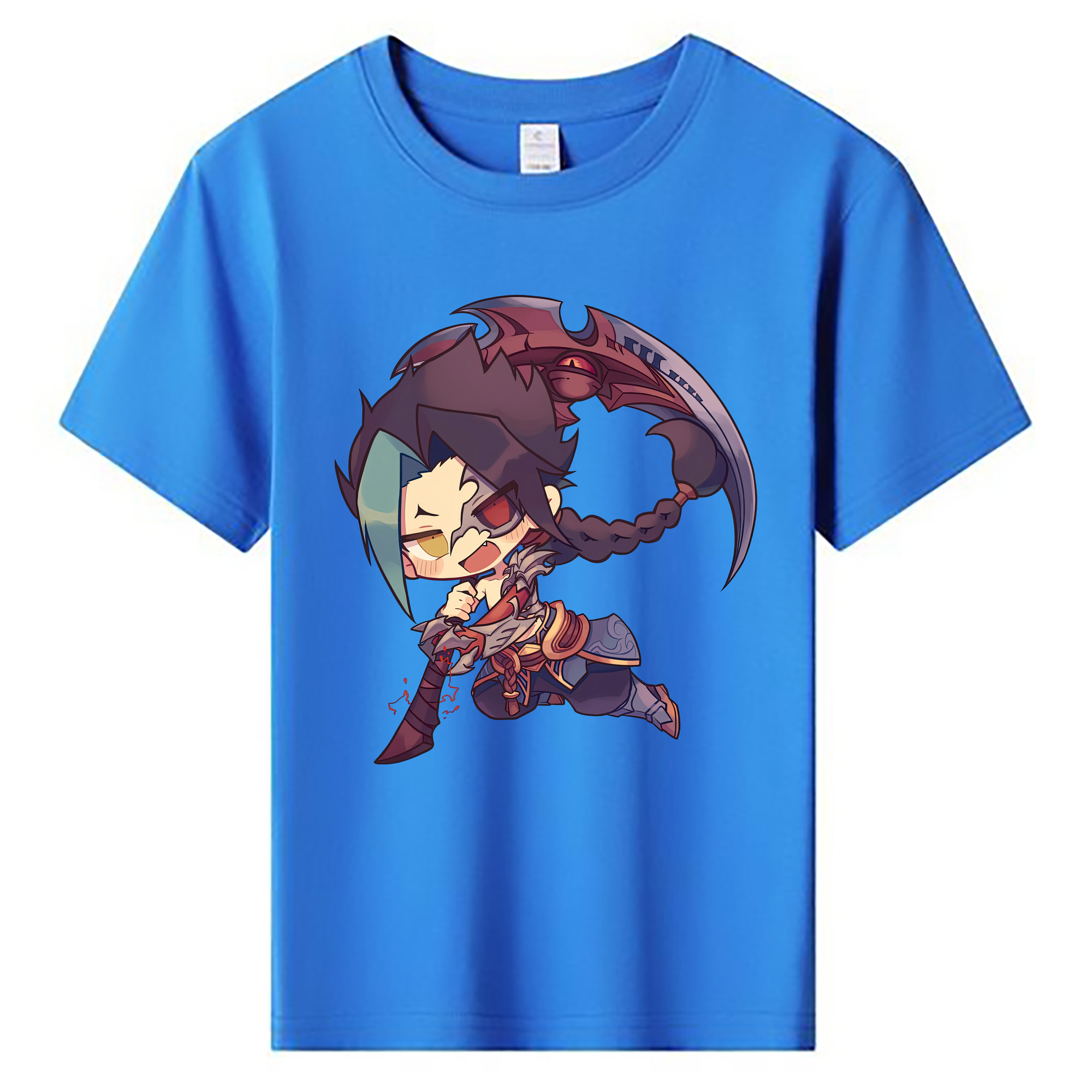 （画像用） リーグ・オブ・レジェンド League of Legends LOL 綿100％キッズTシャツ（フロントプリント）